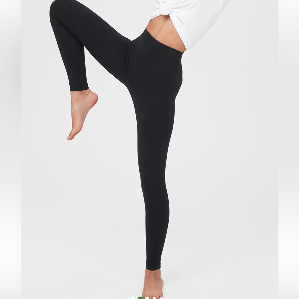 AERIE OFFLINE OG Black High-Waisted Leggings